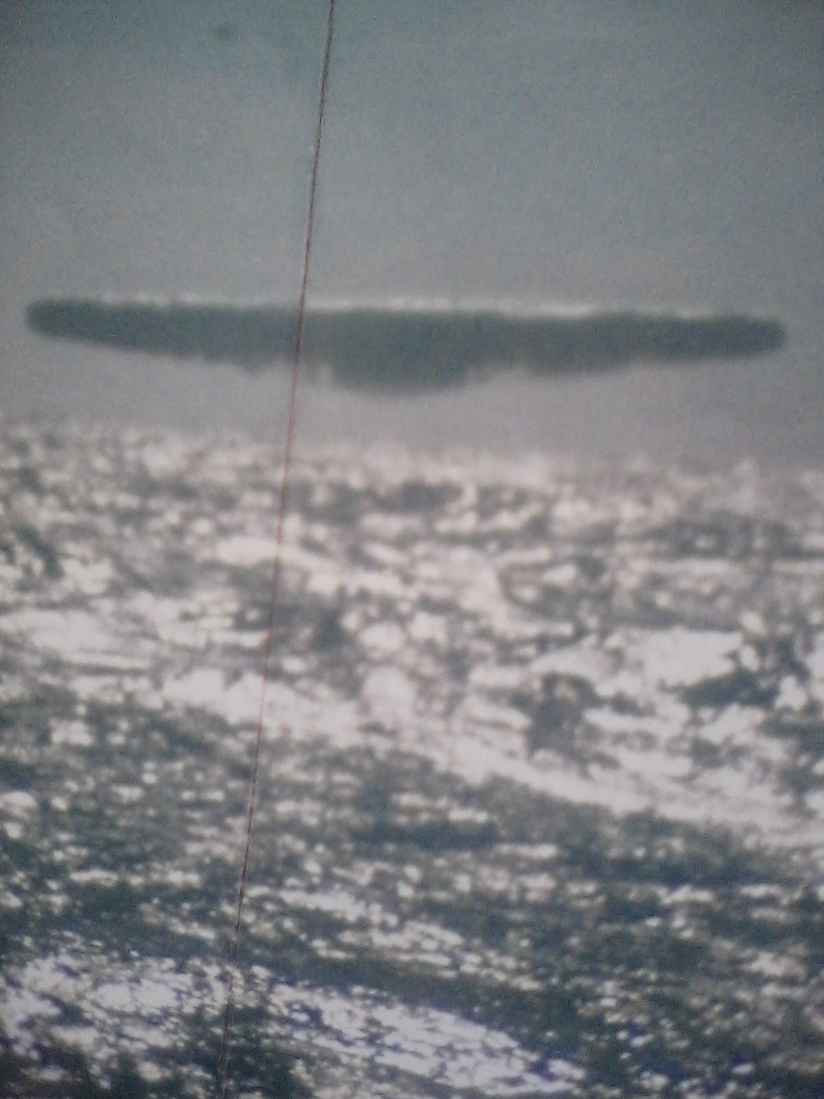 1971년 북극 근방에서 미군 잠수함에 의해 찍힌 UFO 사진