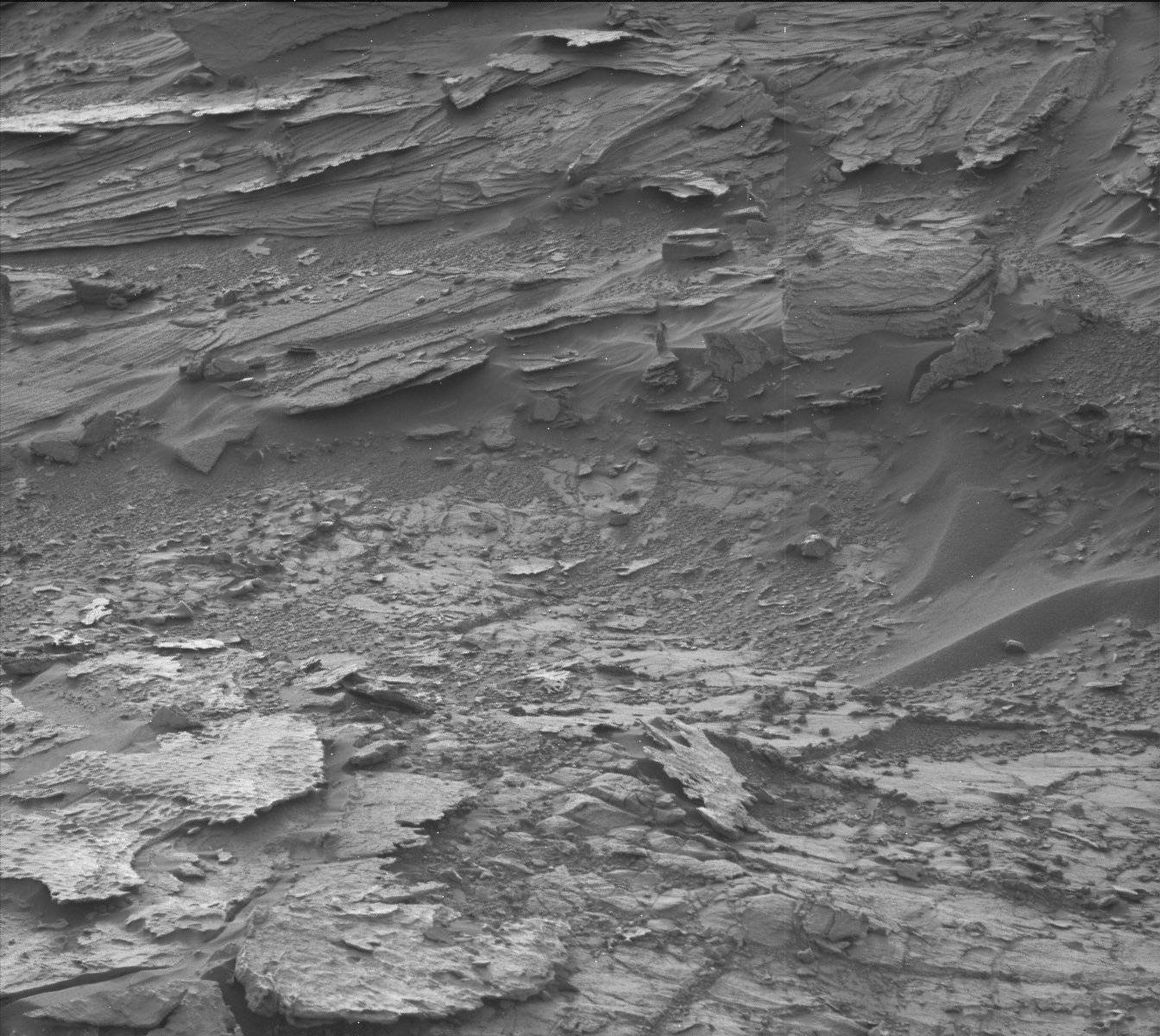 외계인 여성으로 보이는 사진이 화성 탐사선에 의해 찍히다.