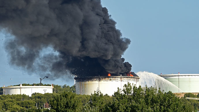 화학 공장 폭발이 이번에는 프랑스 남부에서 발생하다.