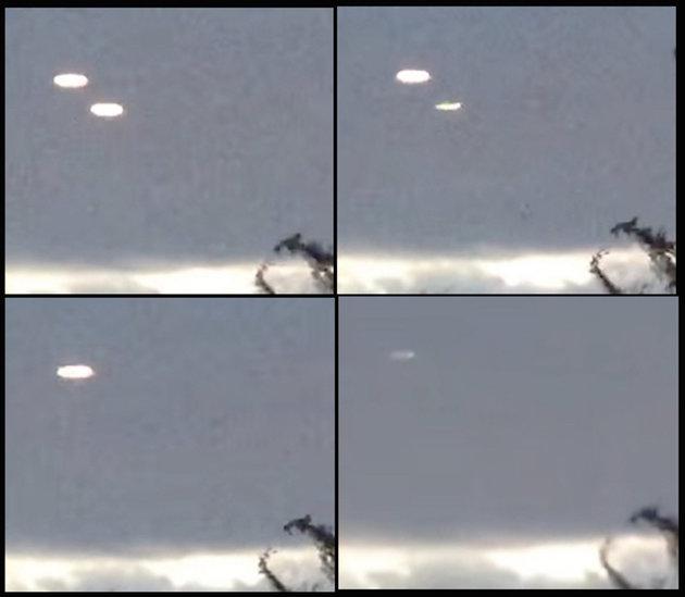 캐나다 온타리오에서 지난달 촬영된 UFO 영상