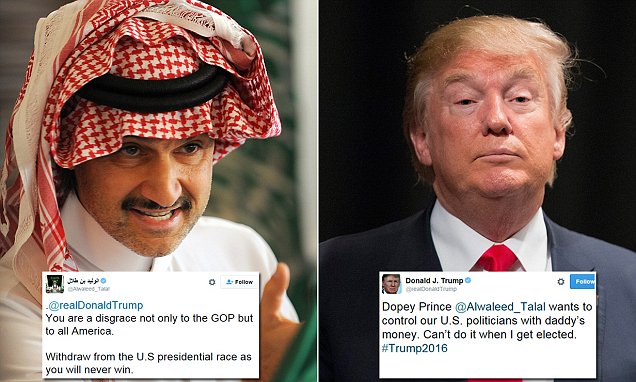 트럼프의 당선은 사우디 왕자의 생각을 바꿔 놓았다.