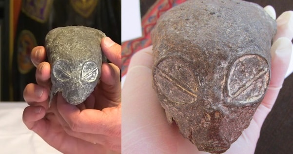페루 사막에서 이상한 생명체의 미이라와 두개골이 발견되다.