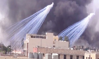 시리아에서의 IS 패배와 미국 연합군의 백린탄 사용
