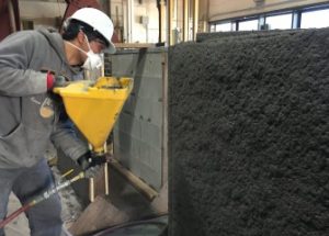 진도 9를 견디는 분사형 친환경 시멘트가 개발되다.