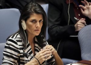 UN이 이스라엘을 함부로 대하고 있다고 말하는 유엔 미 대사