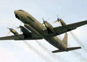 시리아에서 격추된 러시아 정찰기 IL-20