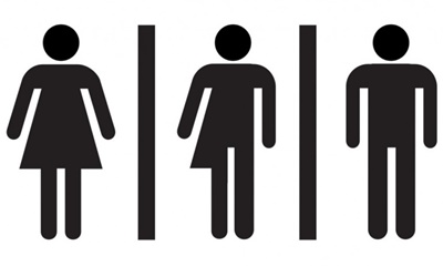 트랜스젠더 학생이 원하는 화장실을 선택하도록 허용한 미국 고등학교의 시위