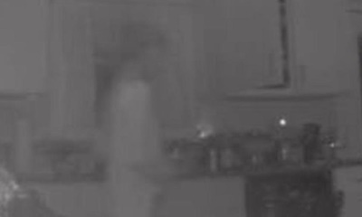 CCTV에서 아들의 유령을 목격한 미국인 여성