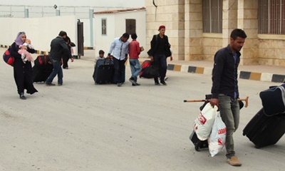 시리아 상황이 나아지면서 시리아에서 휴가를 보내는 난민들