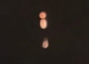 지역 TV 뉴스에 소개된 애리조나주 메사에서 목격된 UFO