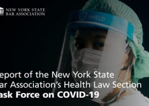 코로나19 의무 접종의 법제화를 제안하는 뉴욕주변호사협회