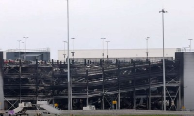 영국 루턴 공항의 화재 원인은 디젤 차량이 아니었다