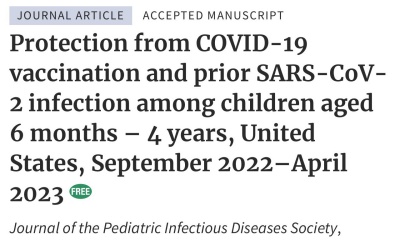 미국 CDC 연구, ‘화이자의 코로나 백신 접종 아동이 미접종 아동보다 코로나에 더 자주 걸렸다’